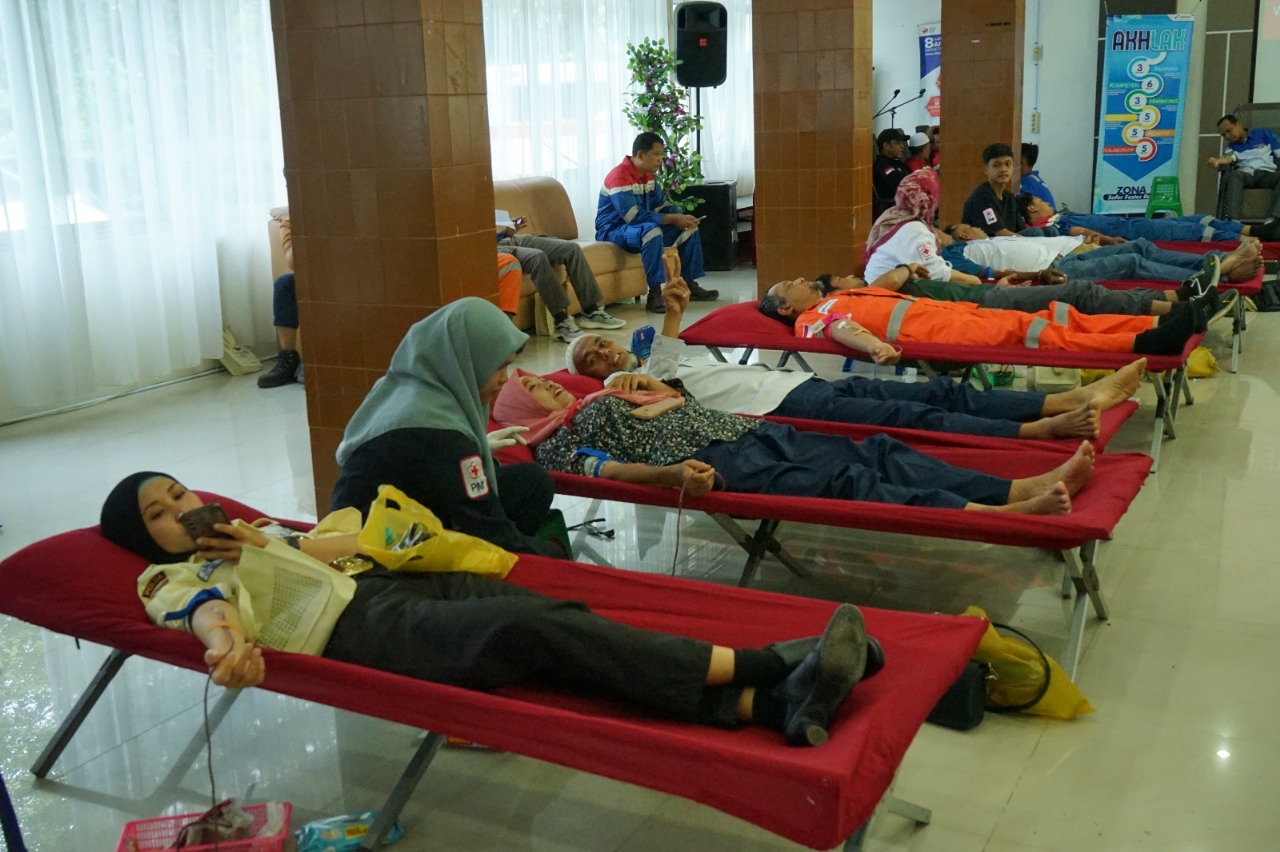 Peringati Hari PMI, PHR Zona 1 Kumpulkan 780 Kantong Darah